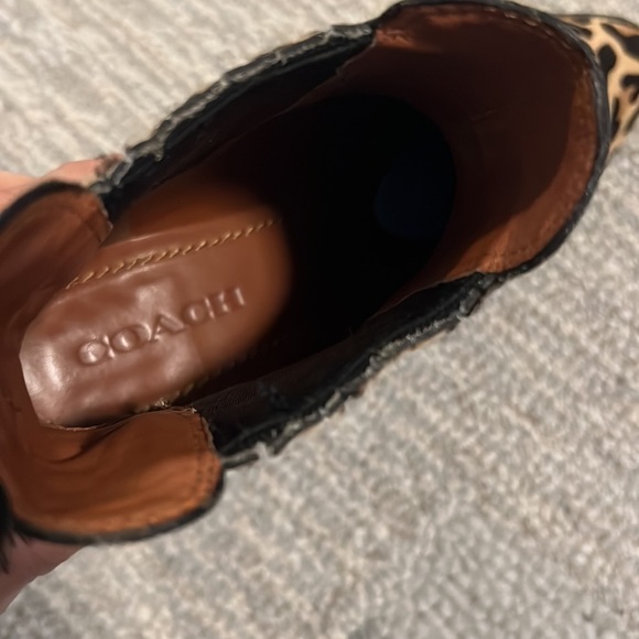 Coach Bowery Bootie in Leopard 8 - Picture 8 of 9